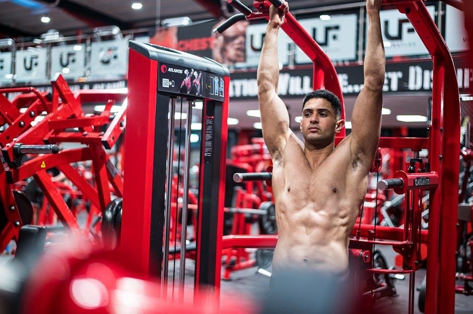 cable machine workout routine pdf